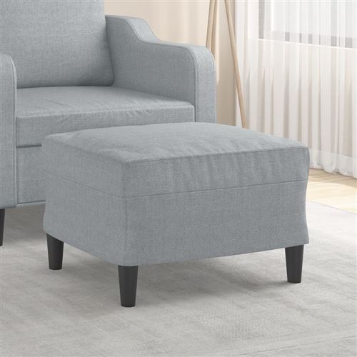 Vidaxl Gris/Clair Repose-Pied - Image 3