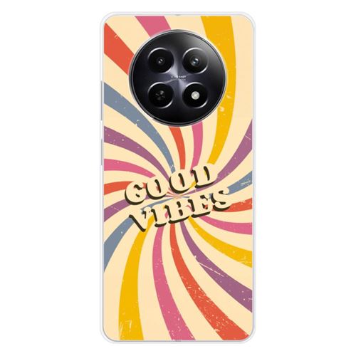 Coque en silicone imprimée compatible Realme 12 5G Good vibes