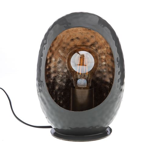 Non Communiqué Gris Petite Lampe Cocon - Amadeus - Métal