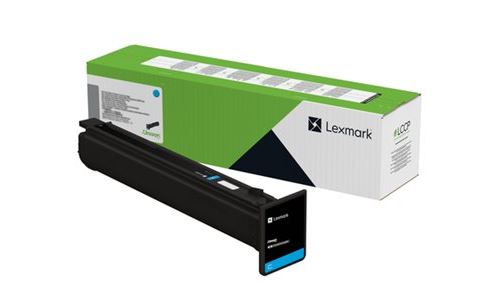 LEXMARK  - Cyan - original - bo&icirc;te - cartouche de toner LCCP, LRP 