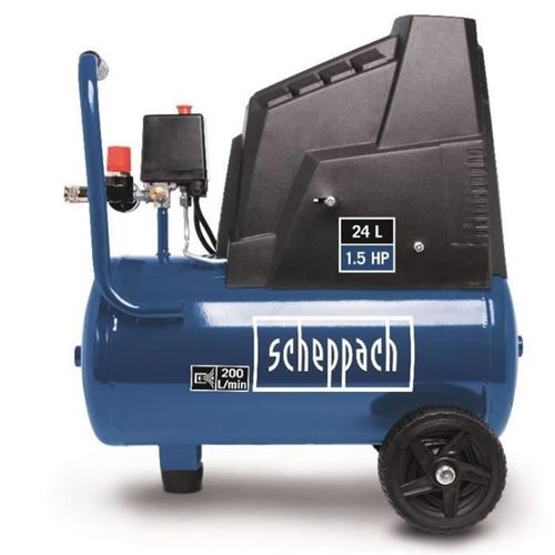 Scheppach - Compresseur silencieux HC51Si 50L 8bar 1.5kW 2 cyl
