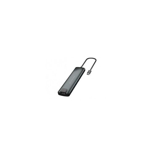 Conceptronic DONN06G USB 3.2 Gen 1 (3.1 Gen 1) Type-C Noir, Argent