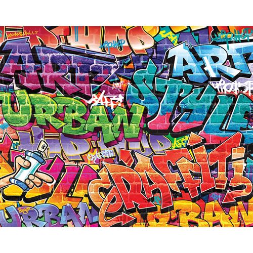 WALLTASTIC Papier peint mural Walltastic grafitti 305X244 CM