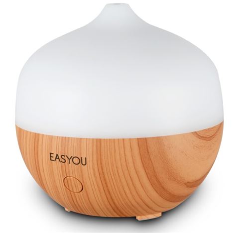 Easyou Diffuseur D’huile Essentielle – Humidificateur D’air – Flacon D’huile