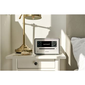 Radio Internet sonoro ELITE avec Lecteur CD, Deezer, Bluetooth, FM, DAB+, Graphite (mat)