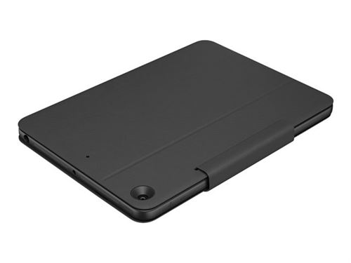 Logitech Rugged Folio - Clavier et étui - Apple Smart connector - QWERTY - Italien - pour Apple 10.2-inch iPad (7ème génération 8ème génération 9ème génération)