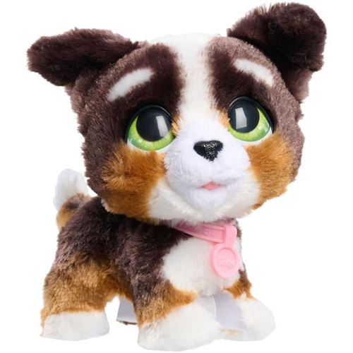 Non Communiqué Multicolore (Collier Rose) Peluche Interactive Furreal Friends Walkalots 23 Cm Chiot Marche À Sons