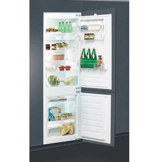 réfrigérateur combiné intégrable à glissière 273l - art65021