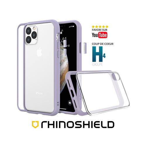 RhinoShield Coque Compatible avec iPhone 13 Mod NX - Protection Fine  Personnalisable avec Technologie Absorption des Chocs sans BPA - Noir -  Coque et étui téléphone mobile - Achat & prix