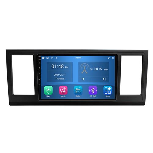 Autoradio RoverOne® Bluetooth CarPlay Android Auto Navigation 4Go RAM 64Go ROM pour Volkswagen Caravelle 6 2015-2020
