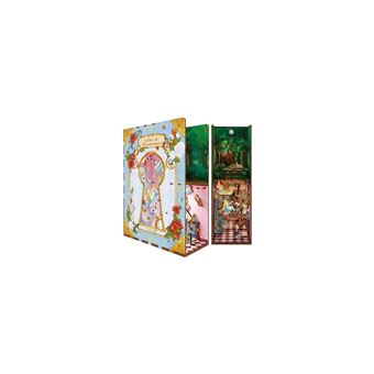Kit "Book Nook" Alice au pays des merveilles avec éclairage Led Intégrée - 1