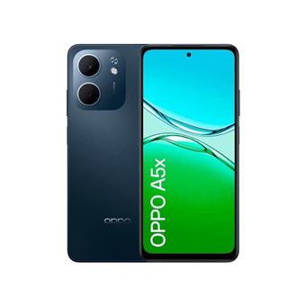 Téléphone mobile - OPPO - A5x - 4 Go RAM - 128 Go - Résistant à l'eau IP65 - 1
