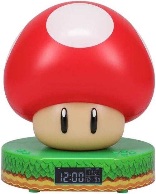 Paladone Multicolore Réveil Nintendo Mushroom - Image 3