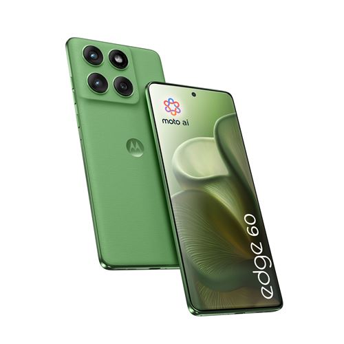Motorola Edge 60 16,9 Cm (6.67") Double Sim Android 15 5G Usb Type-C 8 Go 512Go 5200 Mah Vert