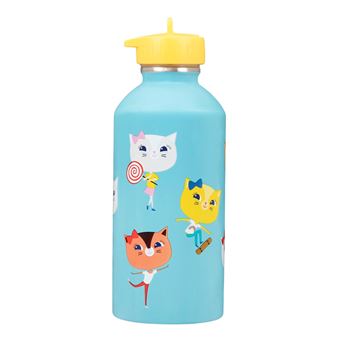 Gourde Inox Enfant - Chatons - Draeger Paris