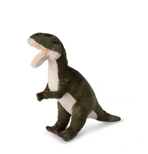 WWF - Peluche Dinosaure T-Rex - 15 cm - Vert - Image 2