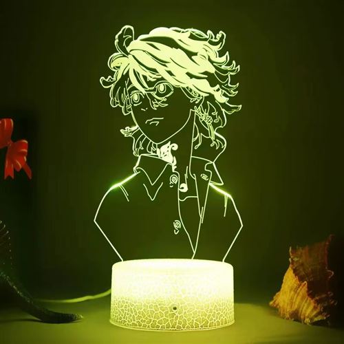Lampe 3D Tactile Veilleuses Enfant MY2126 Tokyo Revengers 16 Couleurs avec Telecommande