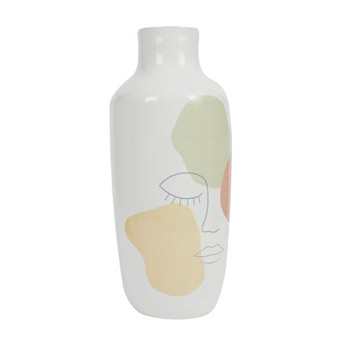 Paris Prix Blanc Vase Déco En Céramique - Image 2