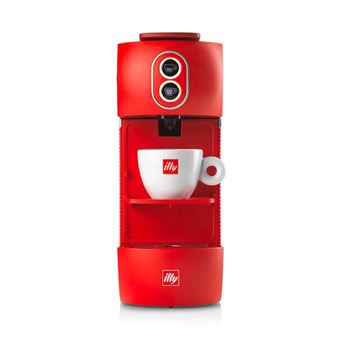ILLY Machine à Café à Dosettes E.S.E. Rouge - 1
