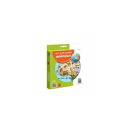 Globe gonflable 30cm animaux