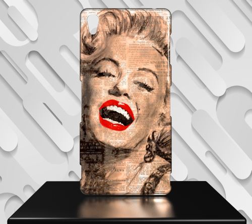 Coque Design SONY XPERIA Z3 MARILYN MONROE - Réf 32