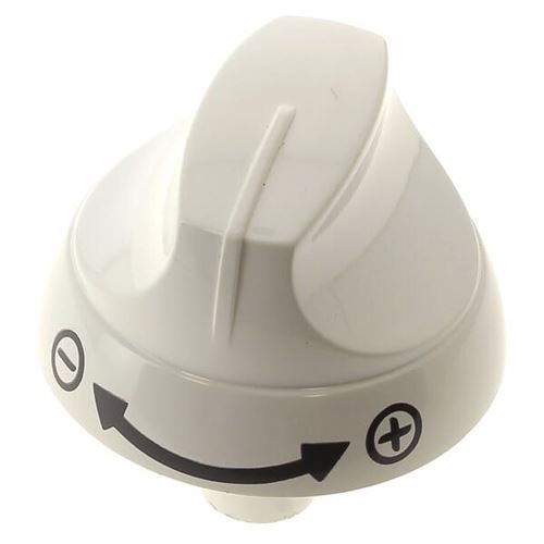 Bouton blanc thermostat pour Cuisiniere Faure