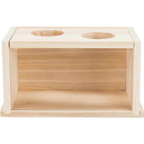 Baignoire de sable en bois pour rongeur