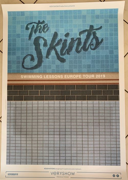 The Skints - Swimming Lessons Tour 2019 - AFFICHE