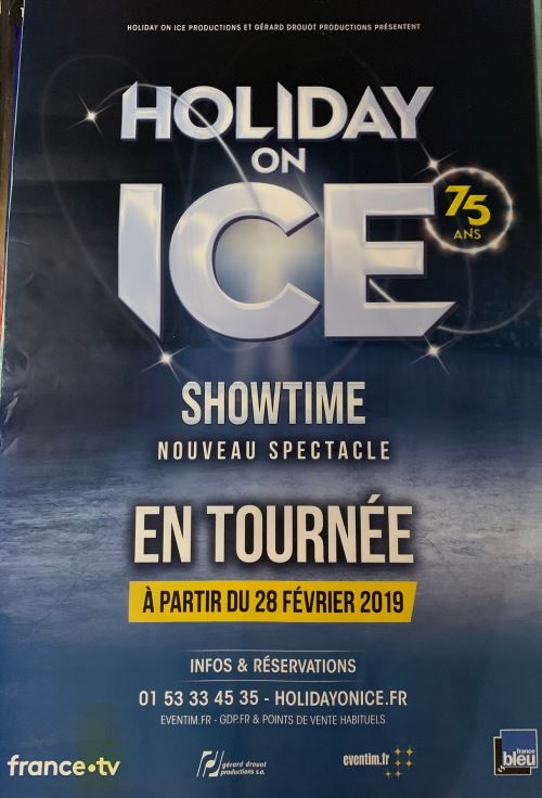 Holiday On Ice - Showtime 2019 - AFFICHE
