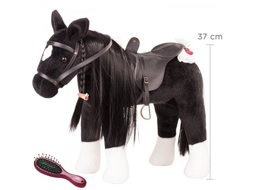 Gotz - Cheval à Peigner, Rappe Max, 52cm noir