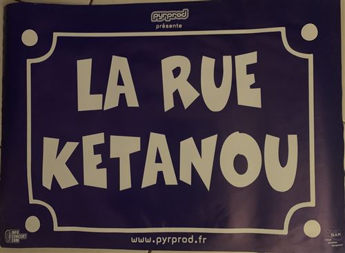 La Rue Ketanou - 50x70cm - Affiche