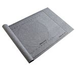 Tapis De Rangement Pour Puzzles Queta - Jusqu'à 1500 Pièces, Avec Sac Et Cordon, Gris