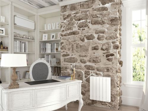 Therabody Blanc Radiateur Électrique Thermor Baleares 2 500 W Chaleur Douce Écran Tactile Horizontal - Neuf - Image 4
