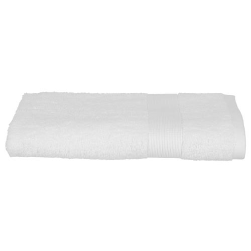 Serviette de toilette - 90 x 50 cm. - Blanc