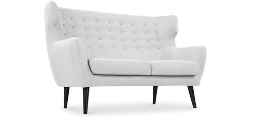 Myfaktory Canapé 3 Places Style Scandinave Thor Jaune