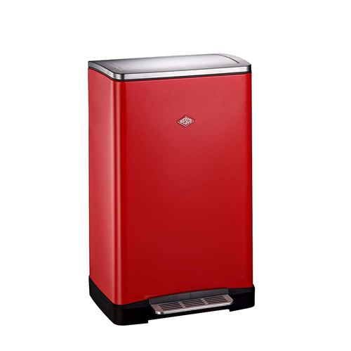 Wesco 381401-02 One Boy Poubelle 40 L Steel/Plastic Rouge 9 x 12 x 16 cm