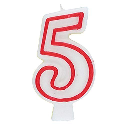 Bougie d'anniversaire numéro 5