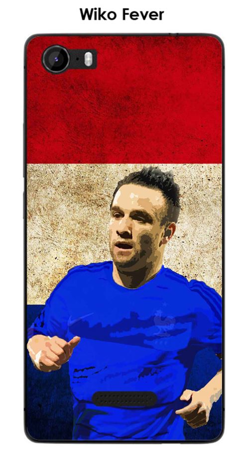 Coque Wiko Fever design Valbuena & Drapeaux