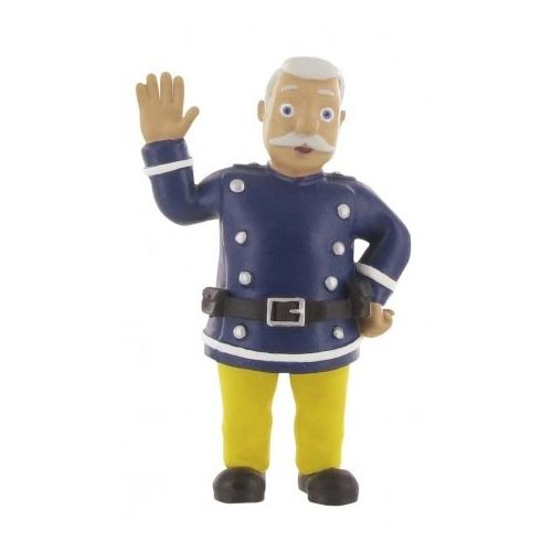 Comansi playfigure Fireman Sam: Steele 8 cm bleu / jaune