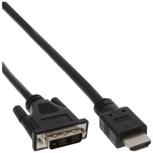 InLine câble vidéo/audio - HDMI / DVI - 3 m
