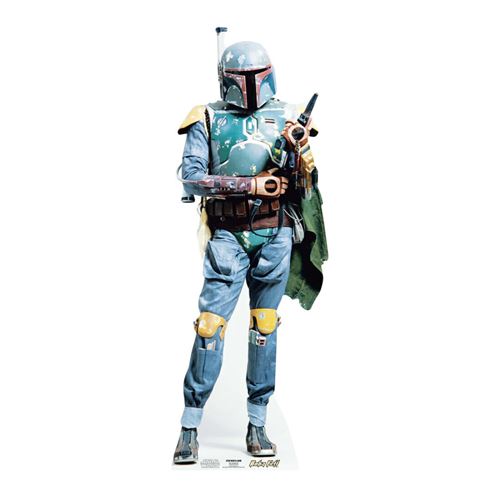 Figurine En Carton Boba Fett Star Wars Mandalorian Hauteur 187 Cm - vue 2