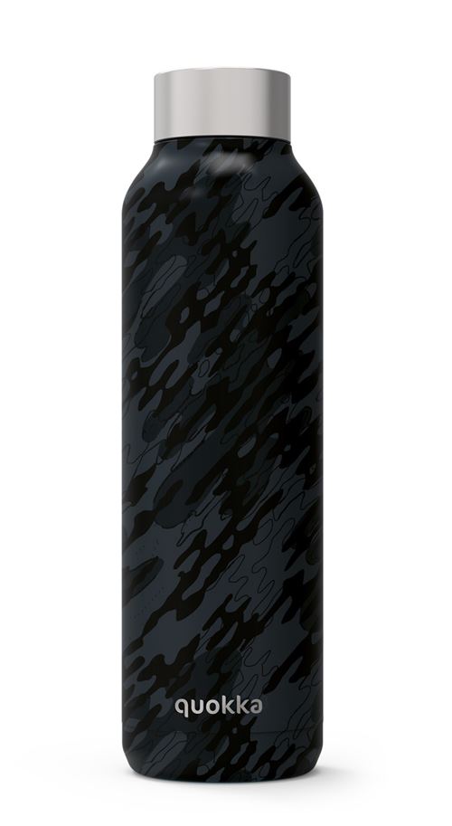 Quokka gourde en acier inoxydable SolidCamo 630 ml noir