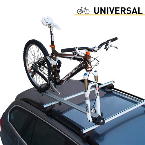 Menabo Bike Pro toit porte-vélos premier argent vélo