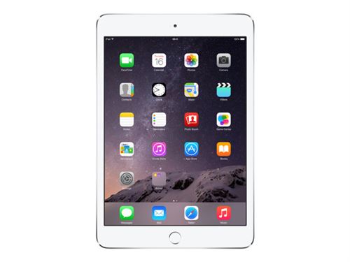 Apple iPad mini 2 Wi-Fi + Cellular - 2e génération - tablette - 16 Go - 7.9" IPS (2048 x 1536) - 3G, 4G - LTE - argent