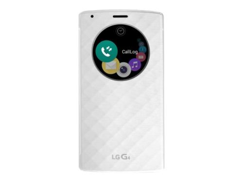 Etui LG Quick Circle pour LG G4 Blanc