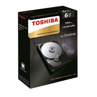 Toshiba X300 - 4 To - 256 Mo - Disque dur interne Toshiba sur
