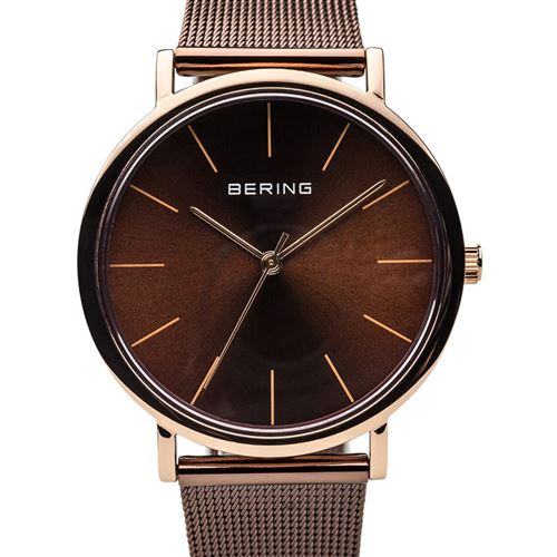 Bering Montre Mixte 13436-265 bordeaux, Brun