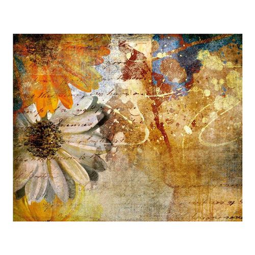 Floral painting, photo murale intissée, 360x270 cm, 4 parts