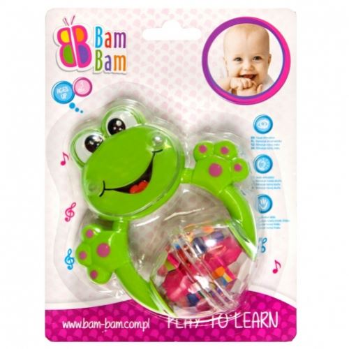 Hochet pour bébé GRENOUILLE