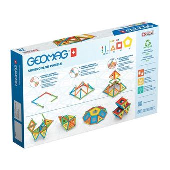 Jeu de construction Geomag EcoFriendly Supercolor 78 pièces